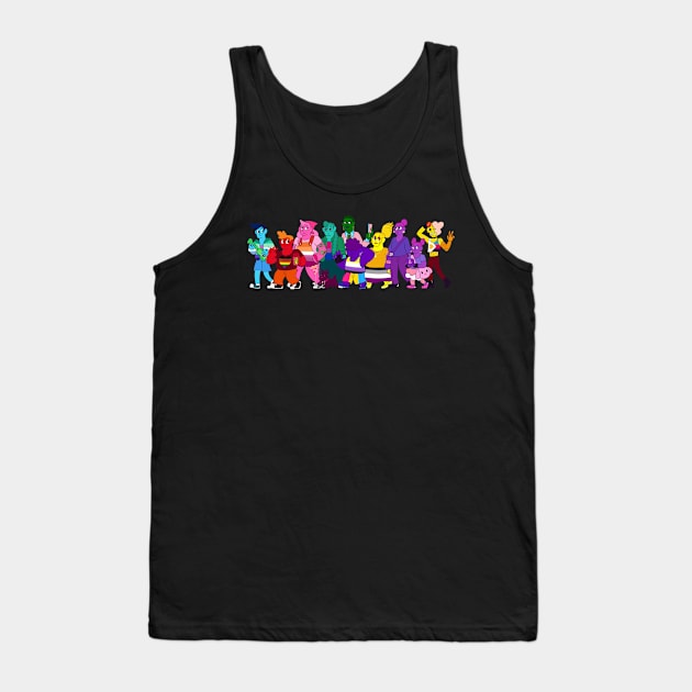 WH Pride Parade Updated Flag Tank Top by StarKillerTheDreaded